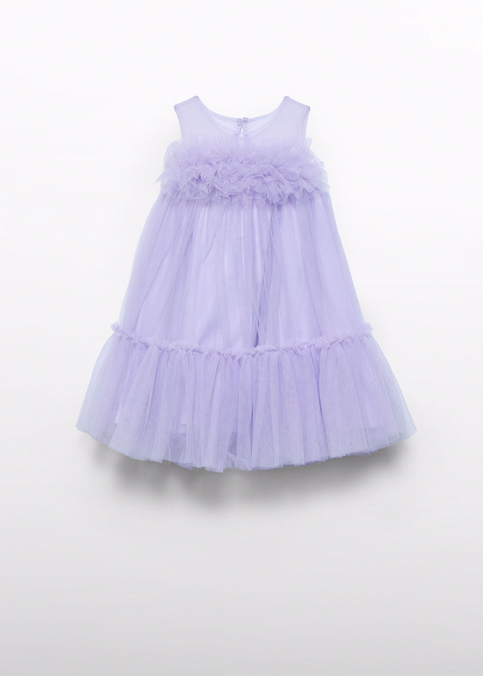 tiamia Vestido tul volumen niña Tienda de fábrica