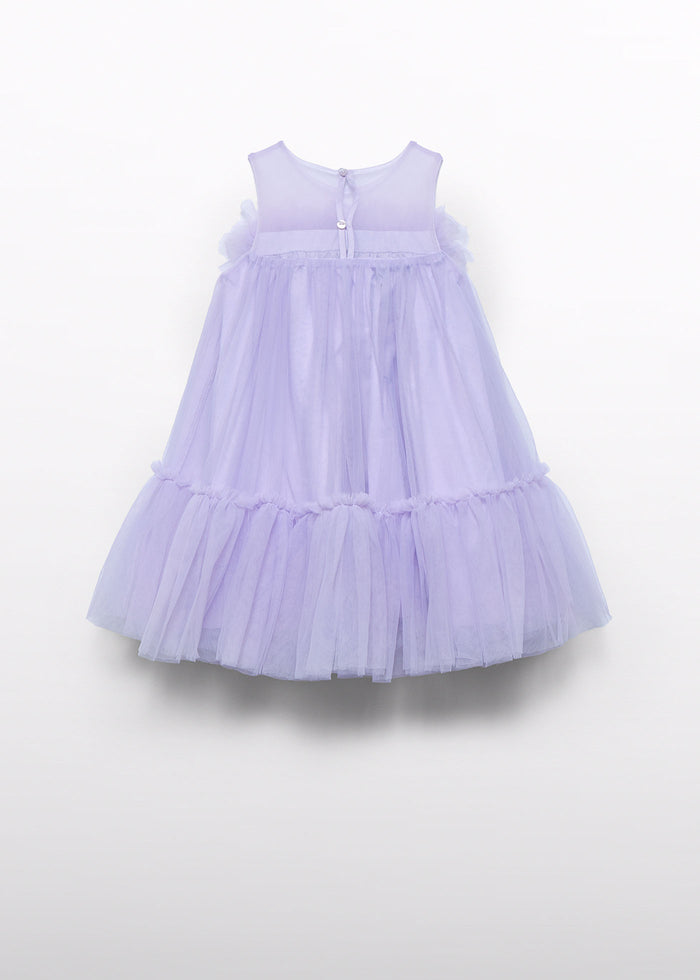 tiamia Vestido tul volumen niña Tienda de fábrica