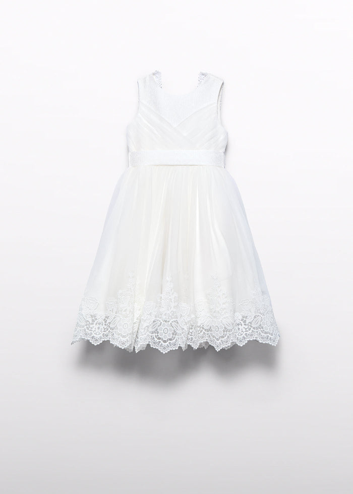tiamia Vestido tul bordado niña Precios de Black Friday
