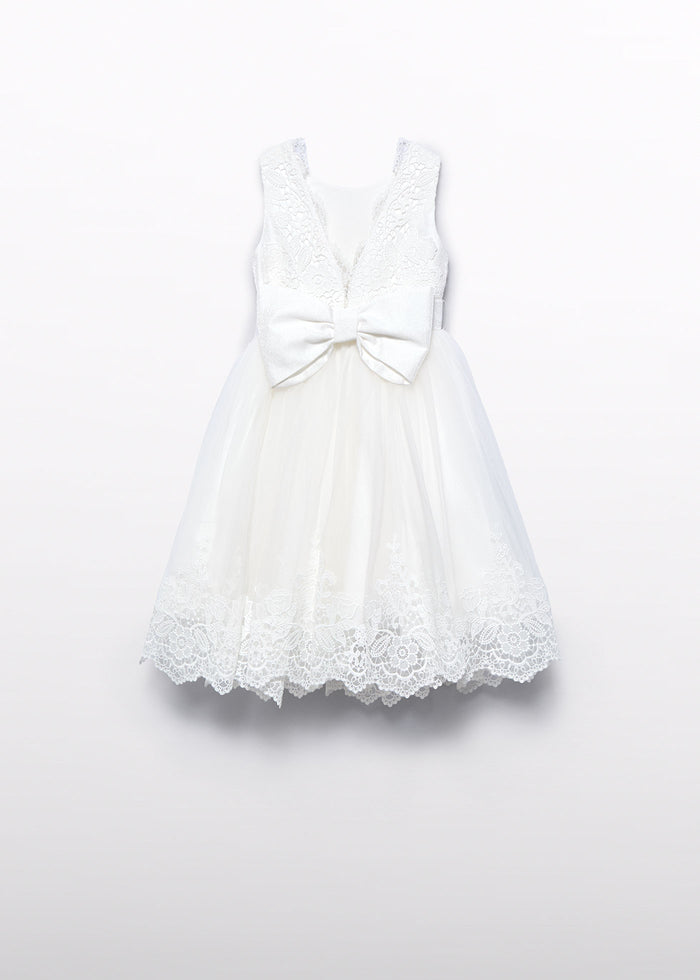 tiamia Vestido tul bordado niña Precios de Black Friday
