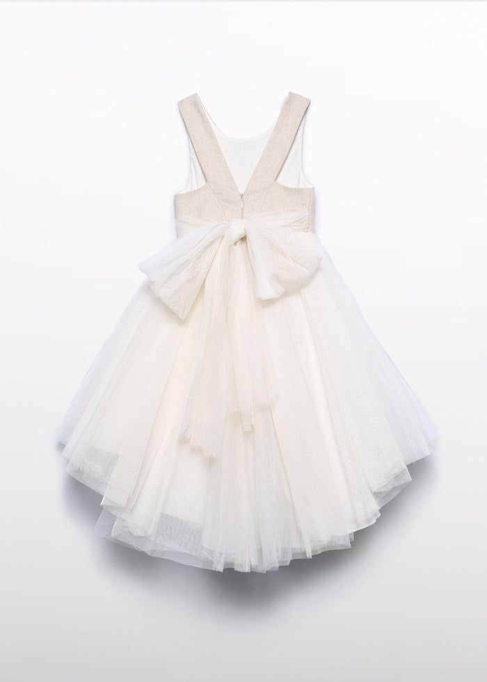 tiamia Vestido lino brillo niña Libre de impuestos