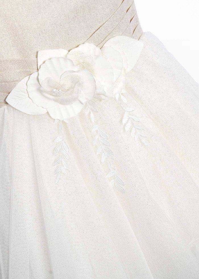 tiamia Vestido lino brillo niña Libre de impuestos