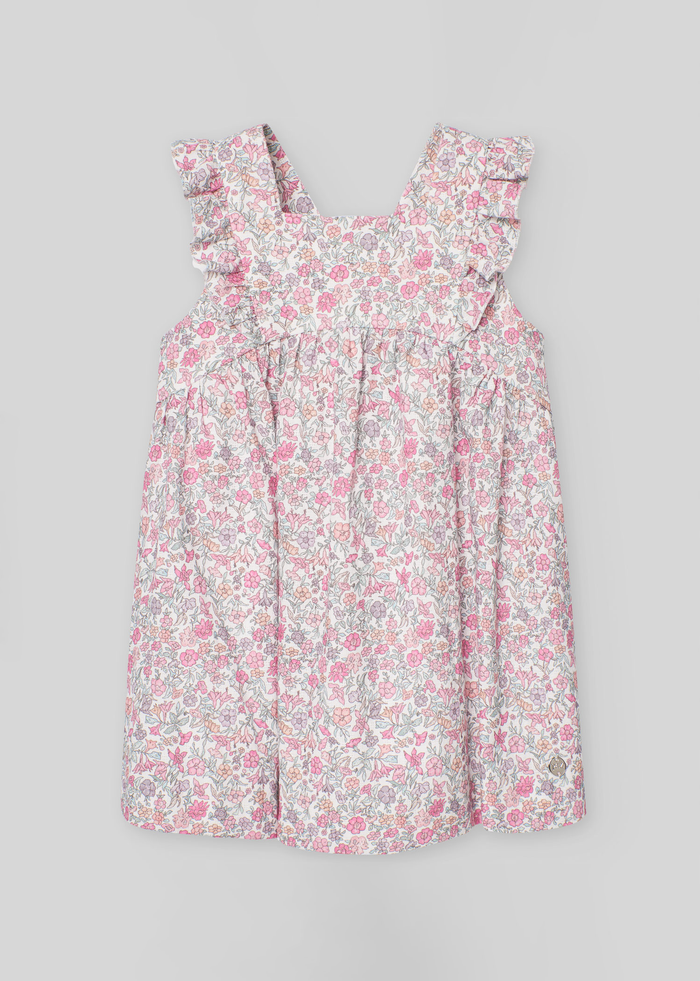tiamia Vestido flores clavel Oferta exclusiva
