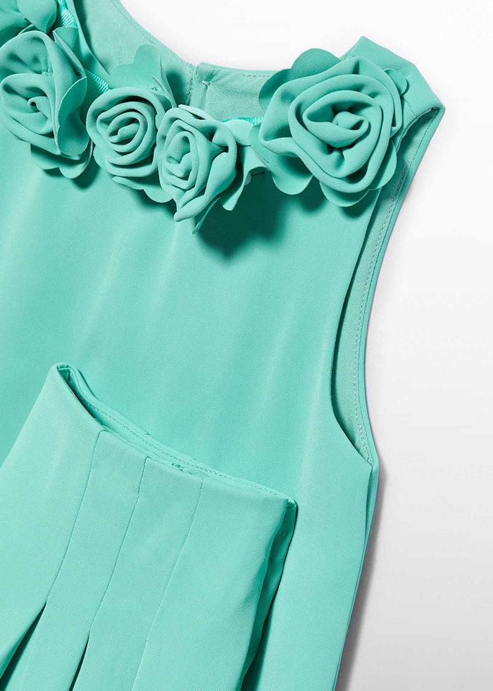 tiamia Conjunto pantalón largo crepe niña Rebajas de fin de temporada