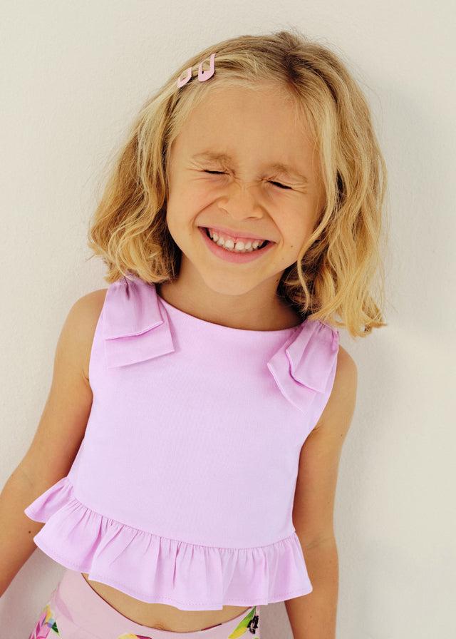 tiamia Top peplum niña Descuento