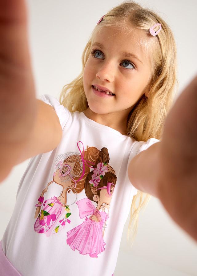 tiamia Camiseta m/c muñecas niña Tienda