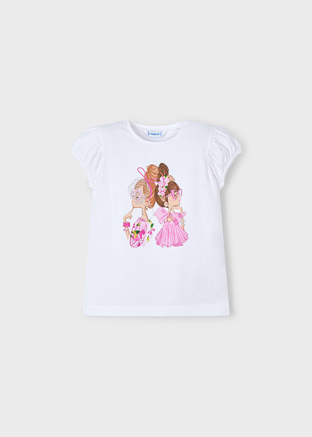 tiamia Camiseta m/c muñecas niña Tienda