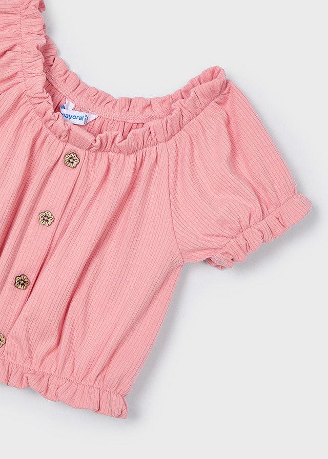 tiamia Top canalé niña Rebajas online
