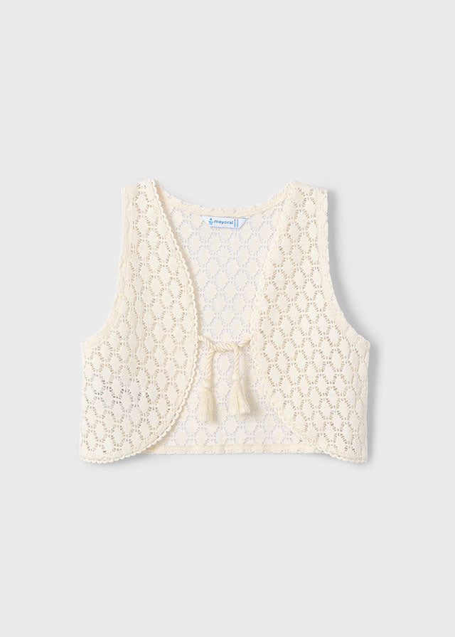tiamia Camiseta m/c con chaleco niña Rebajas top