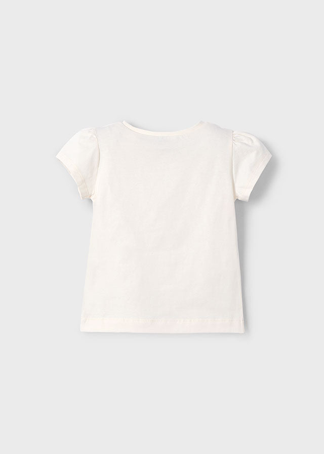 tiamia Camiseta m/c con chaleco niña Rebajas top