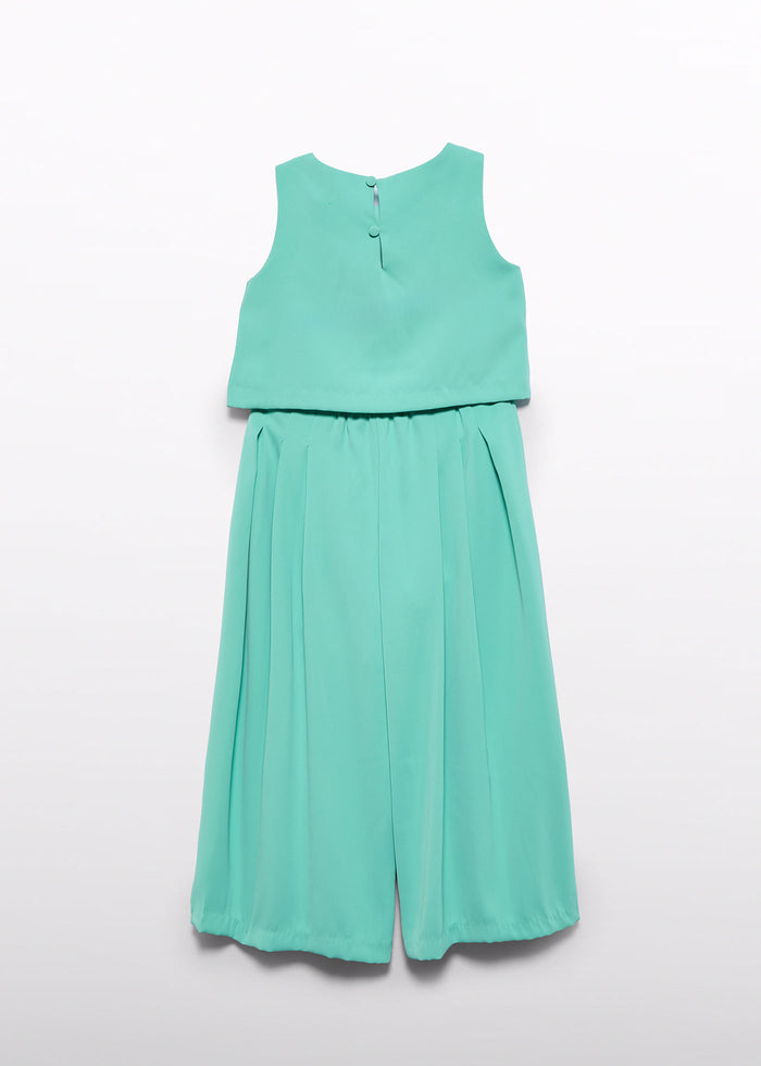 tiamia Conjunto pantalón largo crepe niña Envío internacional gratuito