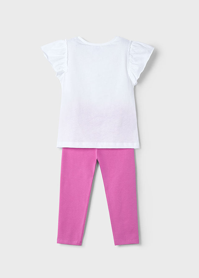 tiamia Conjunto leggings flor niña Limitado a 3 días