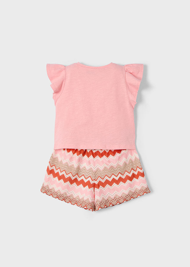tiamia Conjunto short punto fantasía niña En oferta