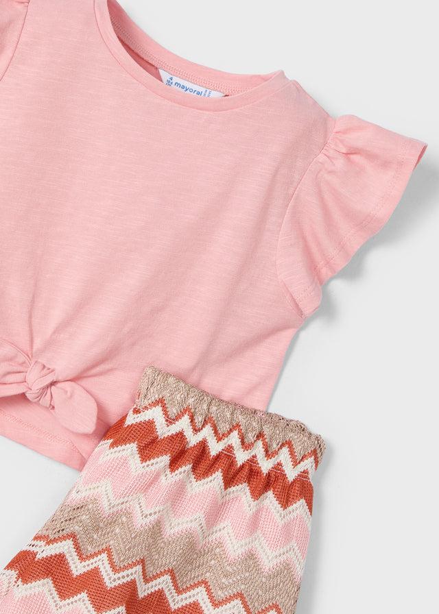 tiamia Conjunto short punto fantasía niña En oferta