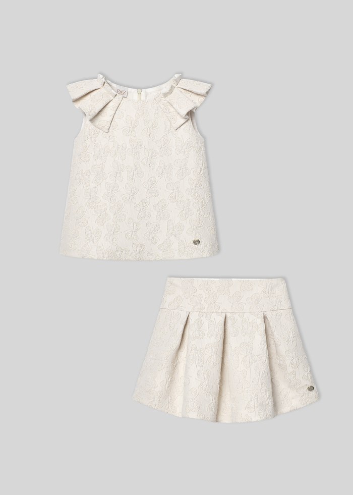 tiamia Blusa + falda Última moda