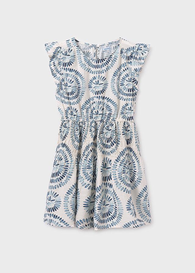 tiamia Vestido viscosa estampado chica Rebajas baratas