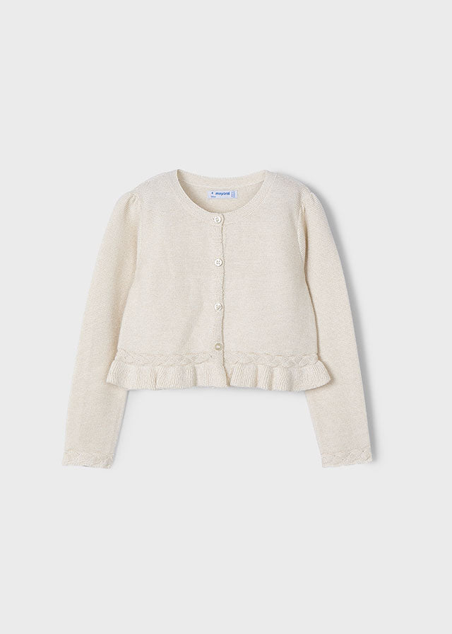 tiamia Rebeca tricot detalles trenzados niña Liquidación