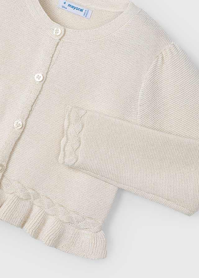 tiamia Rebeca tricot detalles trenzados niña Liquidación