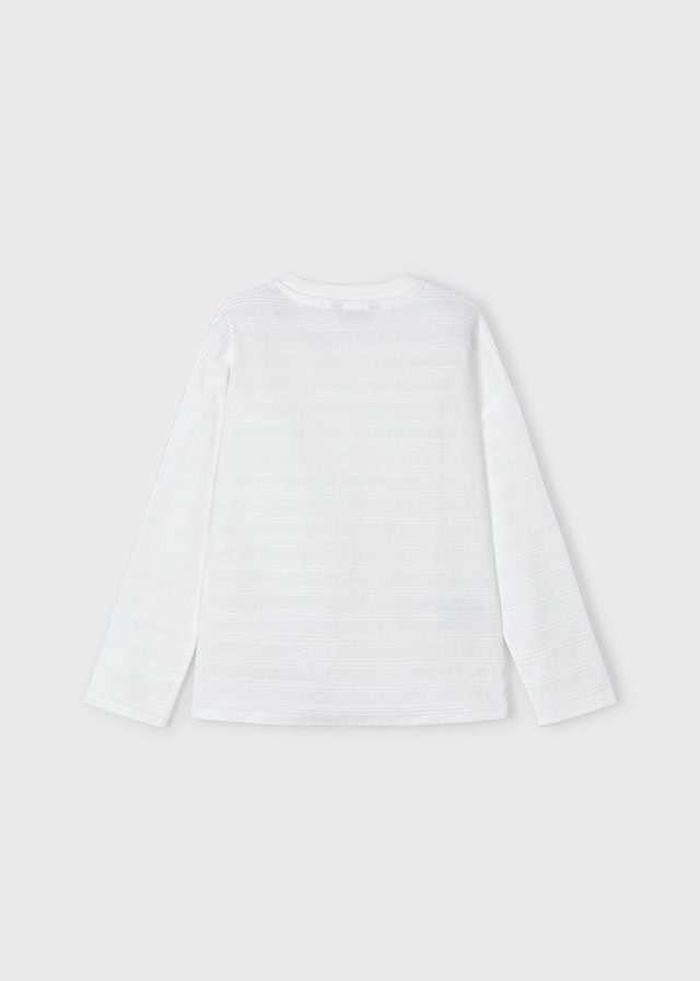 tiamia Camiseta manga larga bolsillo niño Descuentos del mes