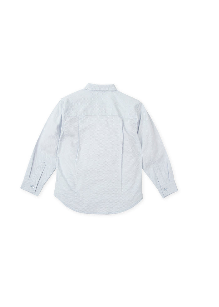 tiamia Camisa manga larga lisa porcelana niño Rebajas de fábrica