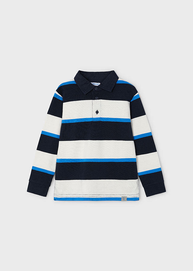tiamia Polo m/l rayas niño Descuento