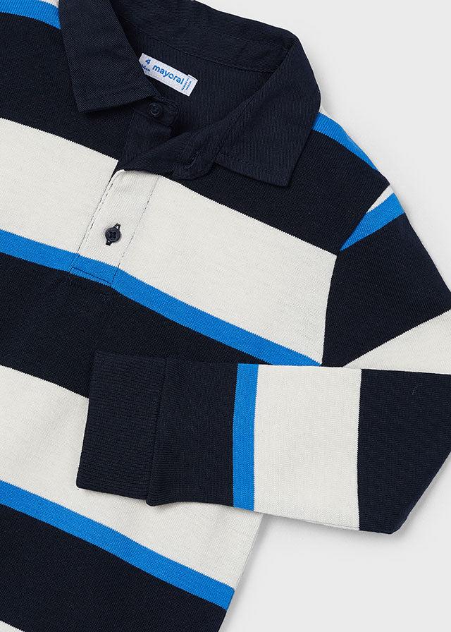 tiamia Polo m/l rayas niño Descuento