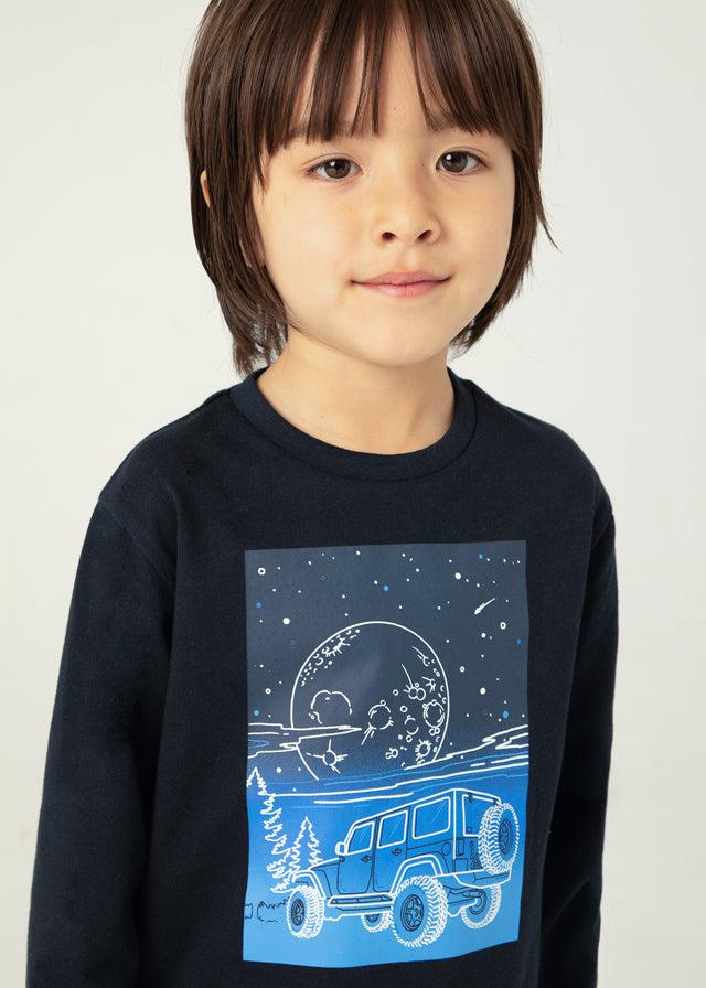 tiamia Camiseta m/l glow in the dark niño Tienda