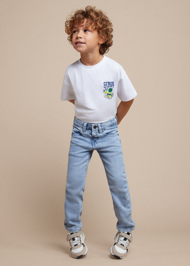 tiamia Pantalón vaquero regular fit Better Cotton niño Promoción por tiempo limitado