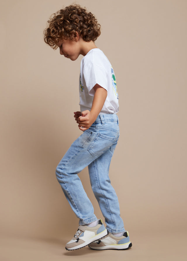 tiamia Pantalón vaquero regular fit Better Cotton niño Promoción por tiempo limitado