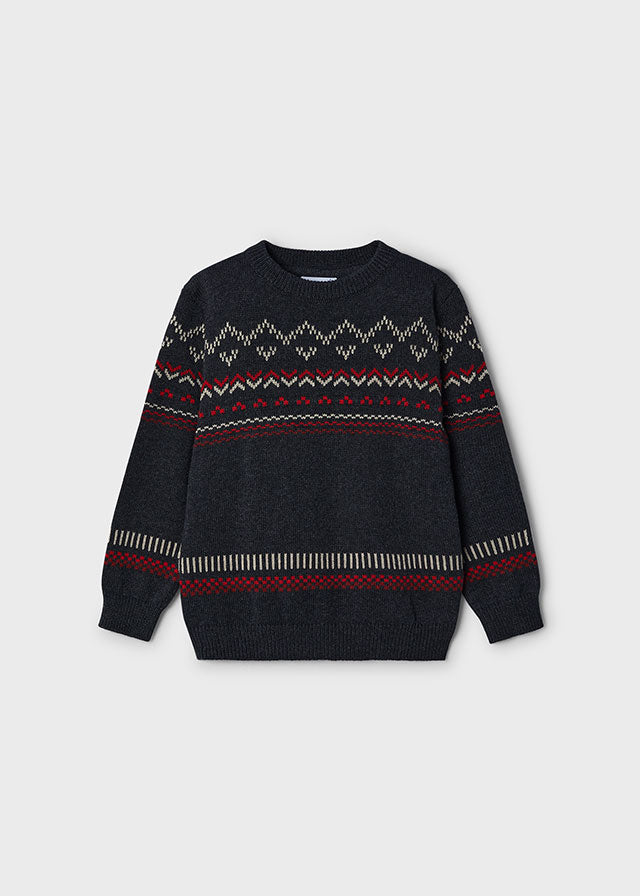 tiamia Jersey cenefa jacquard niño