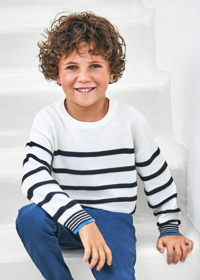 tiamia Jersey rayas Better Cotton niño