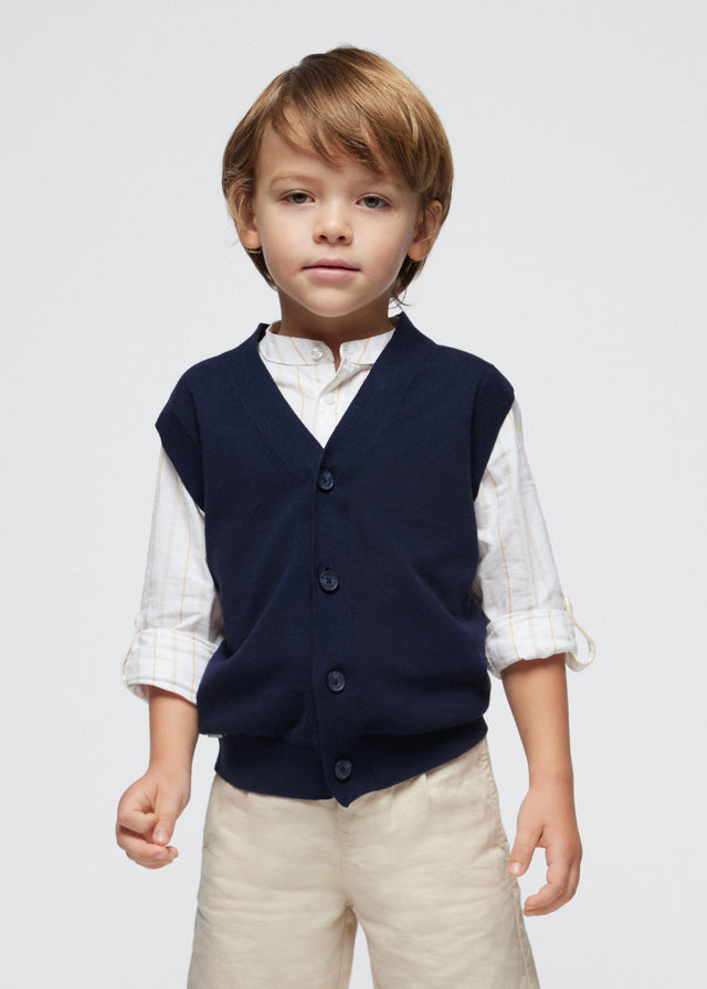 tiamia Chaleco tricot Better Cotton niño Ofertas de temporada