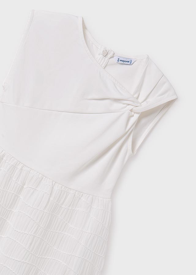 tiamia Vestido combinado globo chica Últimos 2 días