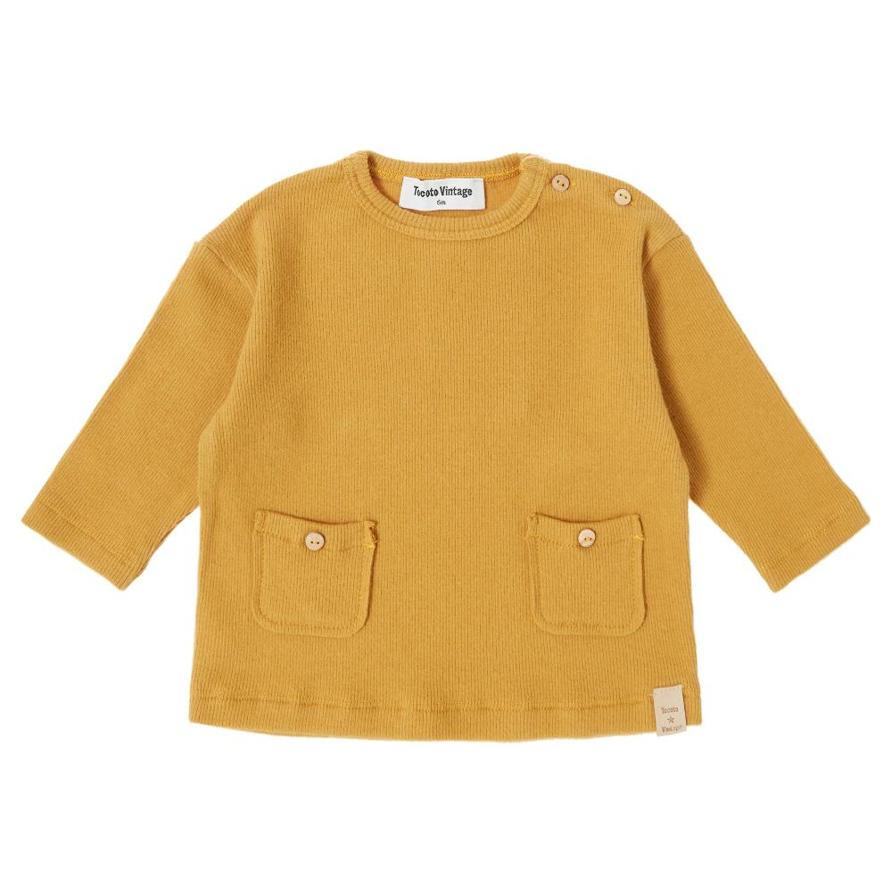 tocoto vintage CAMISETA MANGA LARGA BOSILLOS