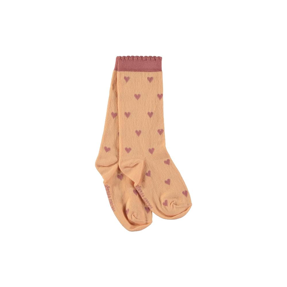 tocoto vintage CALCETIN CORAZONES