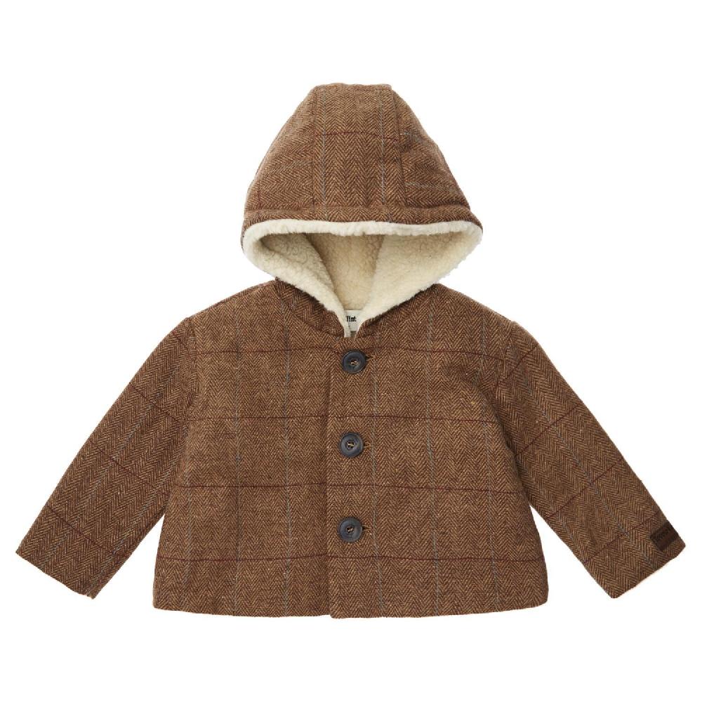 tocoto vintage Abrigo cuadro harrys bebé