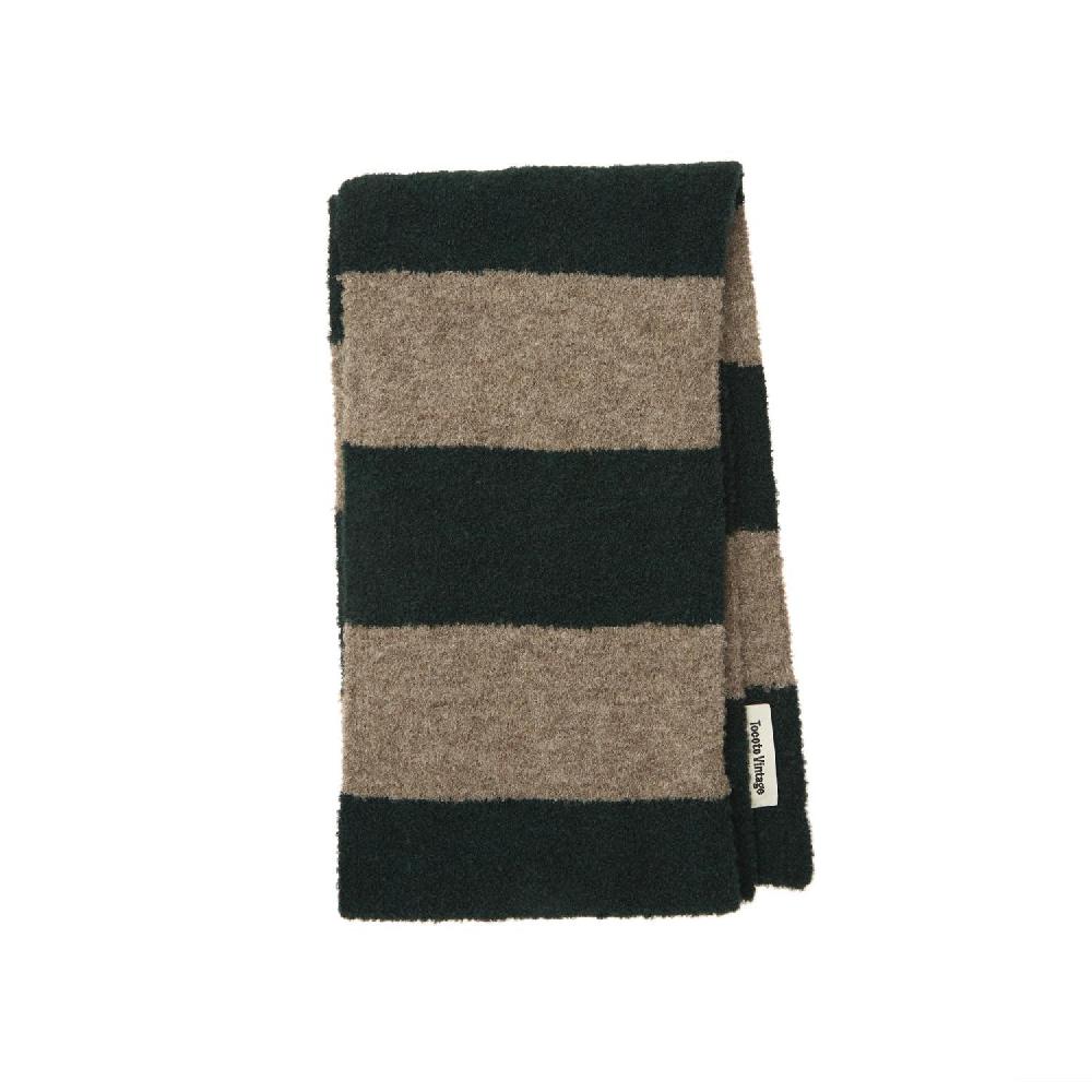 tocoto vintage Bufanda listada de tricot
