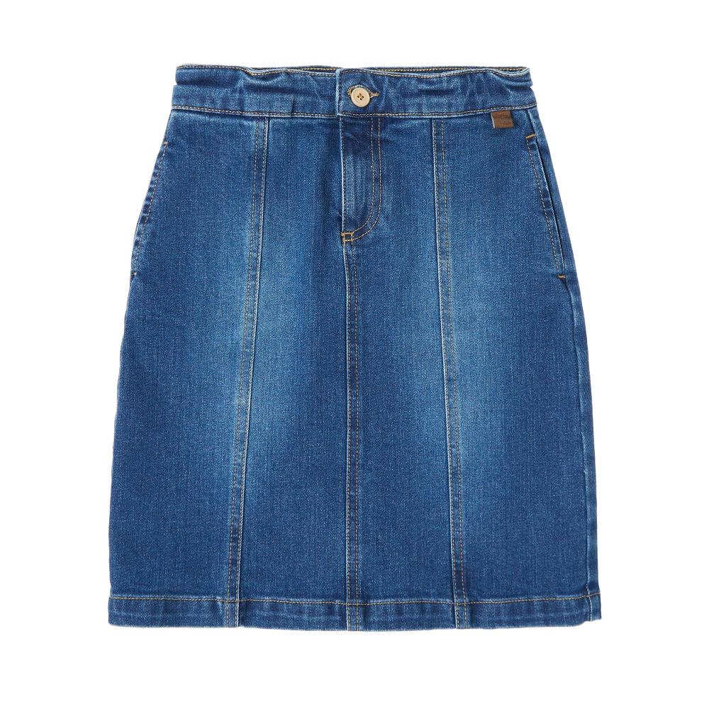 tocoto vintage FALDA LARGA DENIM