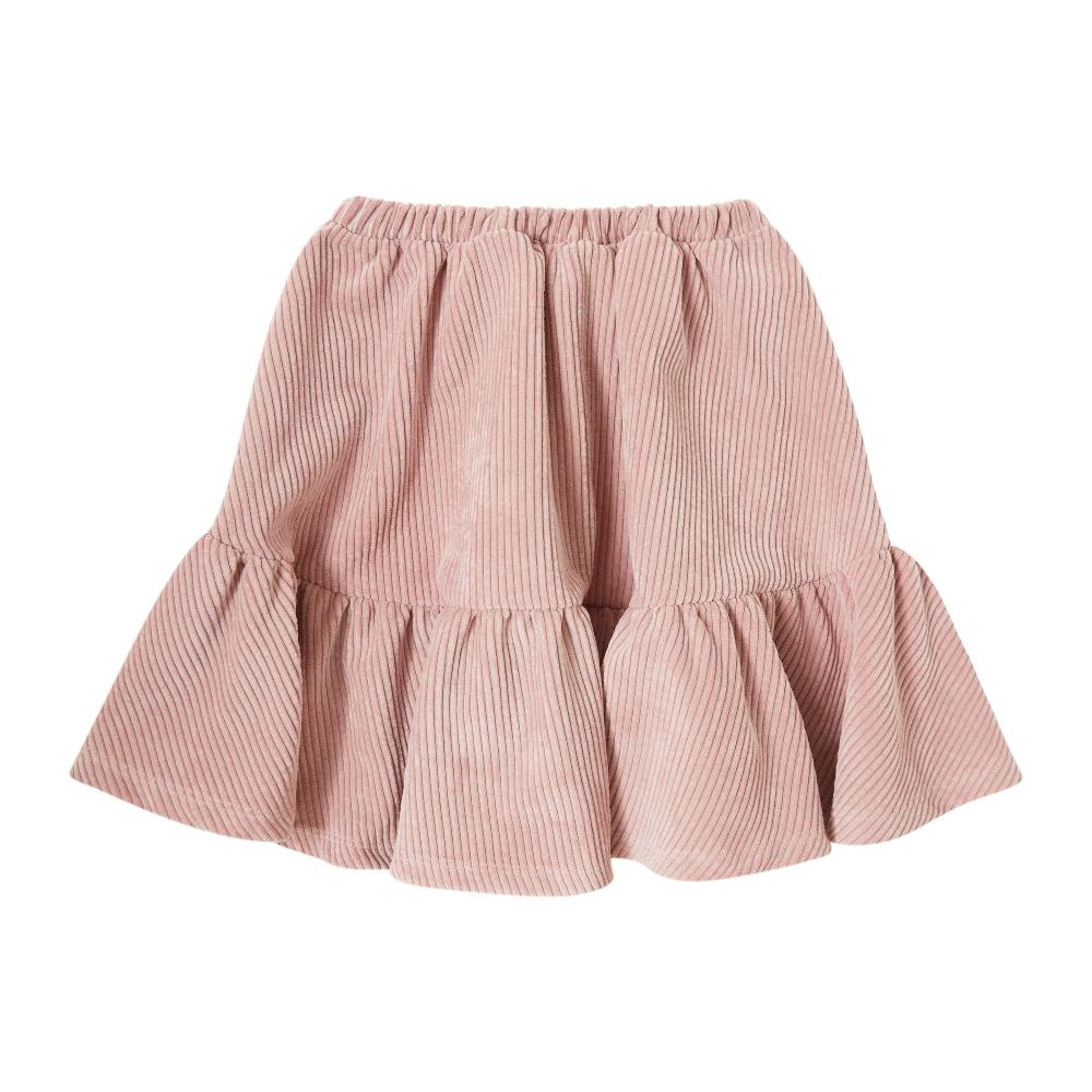 tocoto vintage FALDA PANA VOLANTES