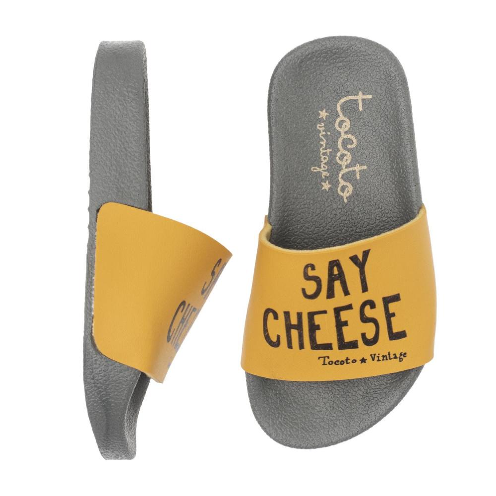 tocoto vintage SANDALIA PLAYERA SAY CHEESE