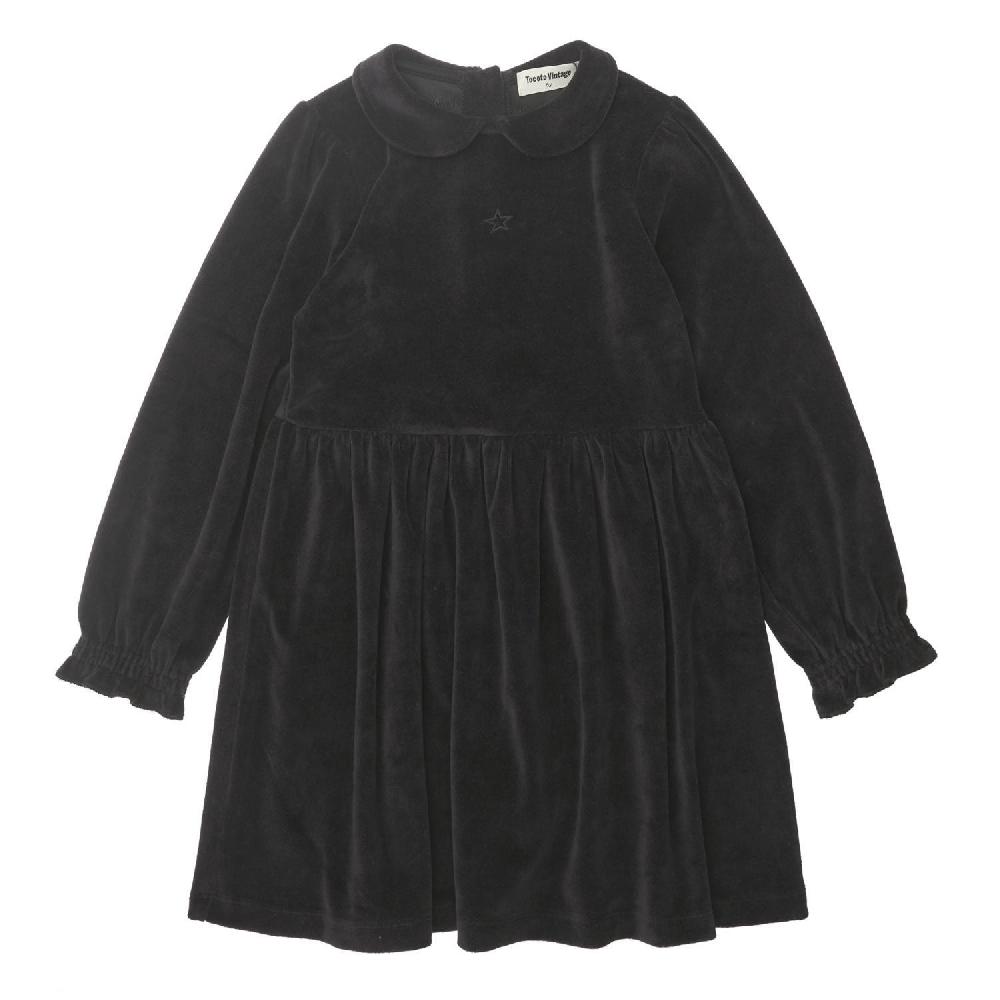 tocoto vintage Vestido midi terciopelo