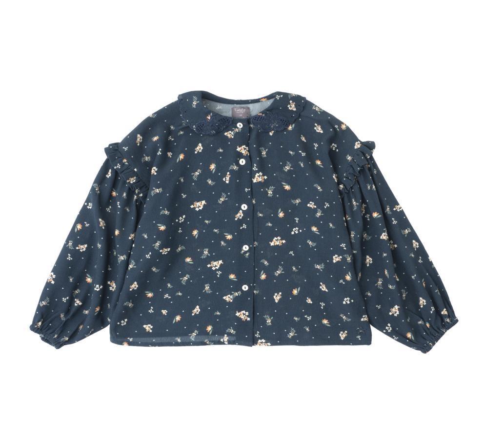 tocoto vintage BLUSA FLORES FLUIDA