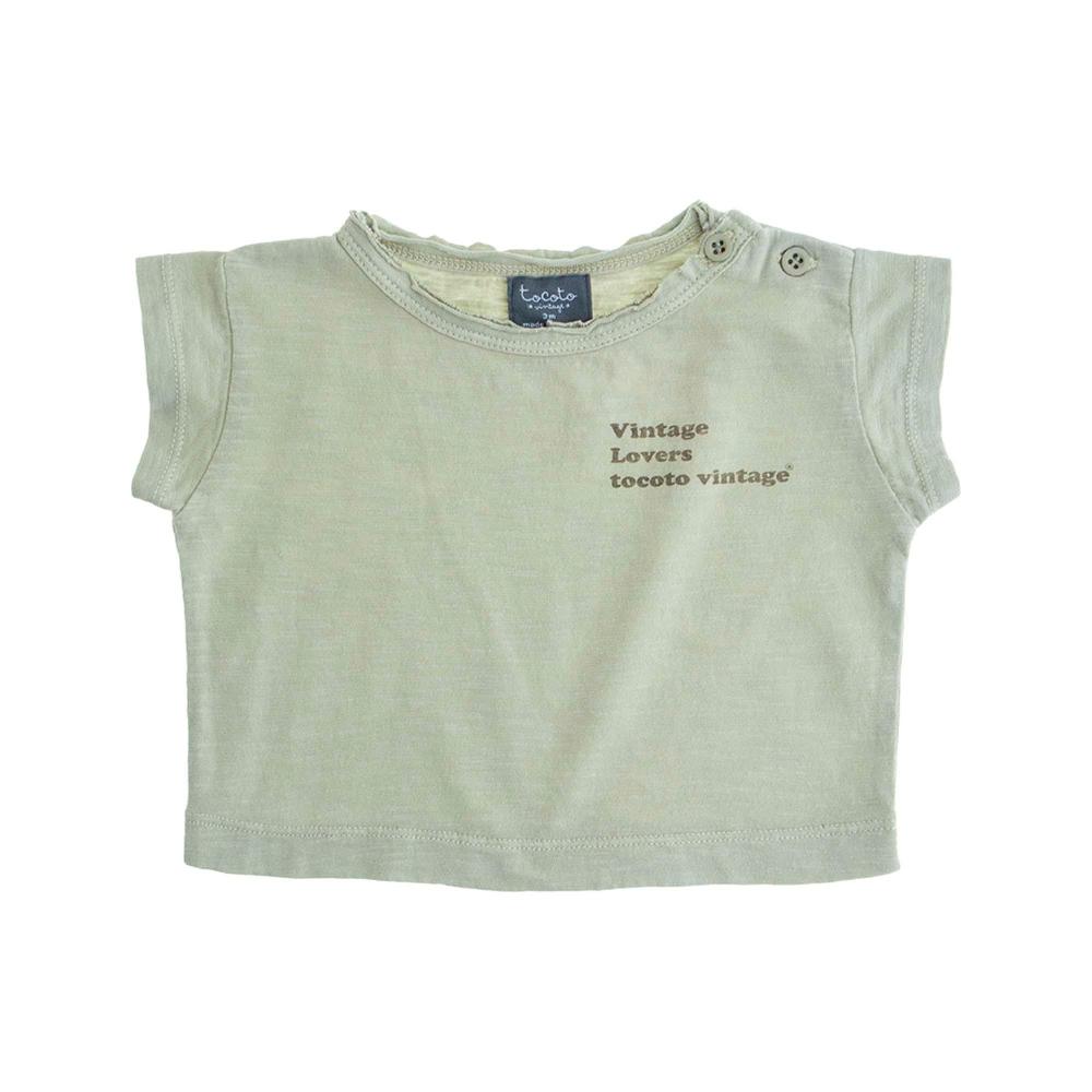 tocoto vintage CAMISETA BEBÉ CON MENSAJE