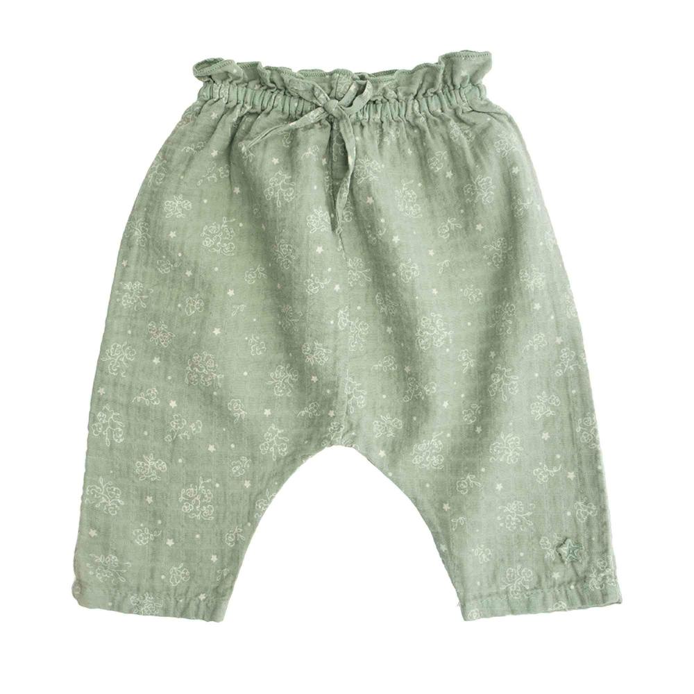 tocoto vintage PANTALÓN FLOR LIBERTY DE BEBÉ