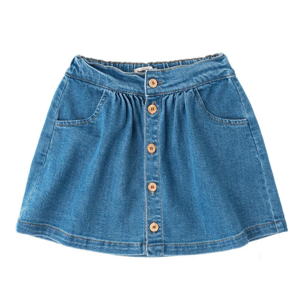 tocoto vintage MINI FALDA VAQUERA