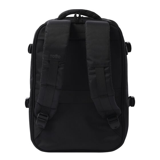 totto Mochila Trip - Negro Libre de impuestos