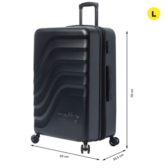 totto Maleta Bazy+ L - Black Outlet online