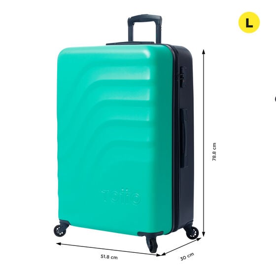 totto Maleta Bazy L - Turquoise Venta caliente