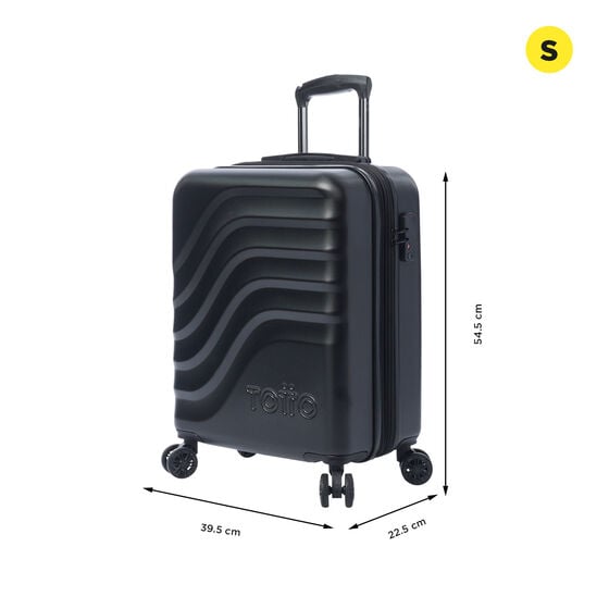 totto Maleta Bazy+ S - Black Rebajas baratas