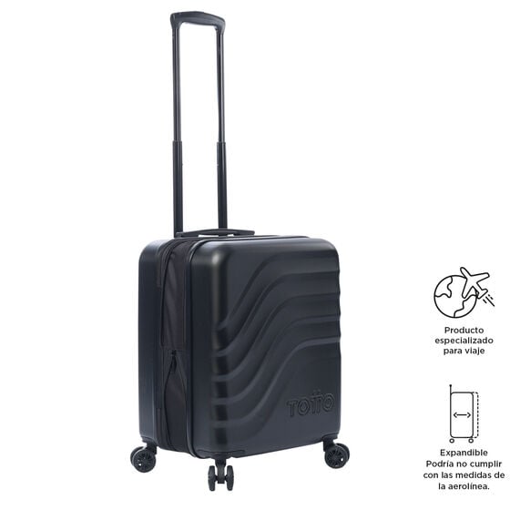 totto Maleta Bazy+ S - Black Rebajas baratas